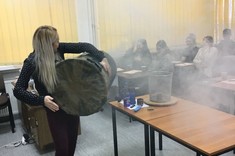 Pokaz fizyczny - właściwości gazów