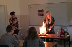 Pokaz fizyczny - właściwości gazów